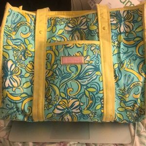 Lilly Pulitzer Tridelta tote (delta delta delta)